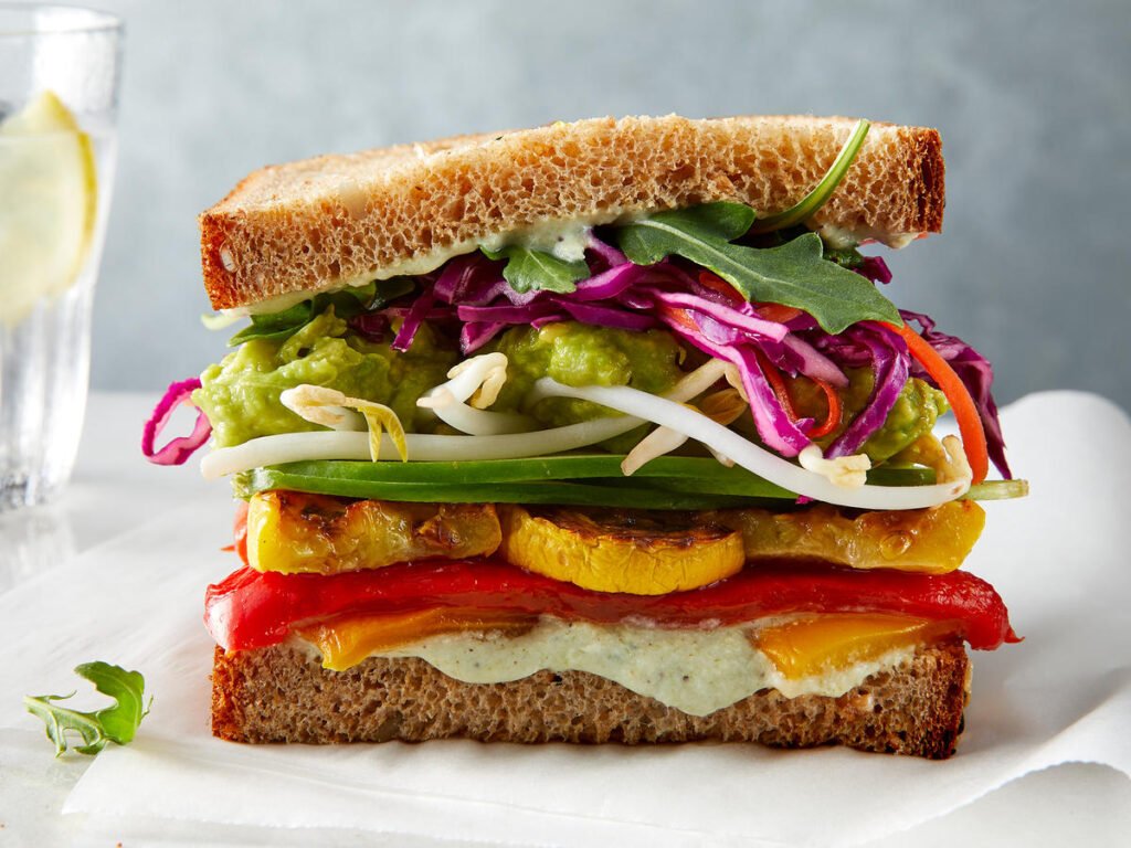 Vegetable Sandwich, Best Summer Recipe