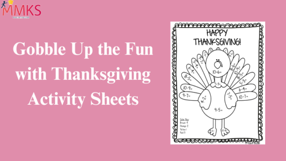 mmks| gobble up the fun with thanksgiving activity sheets
